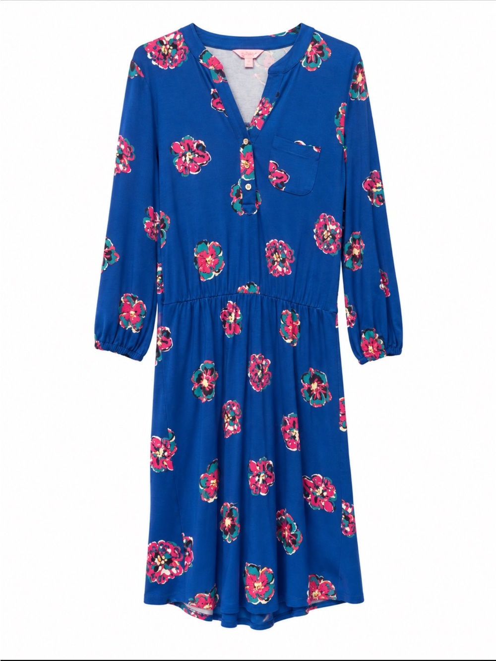 Lilly Pulitzer Beckett Dress in Blue Floral